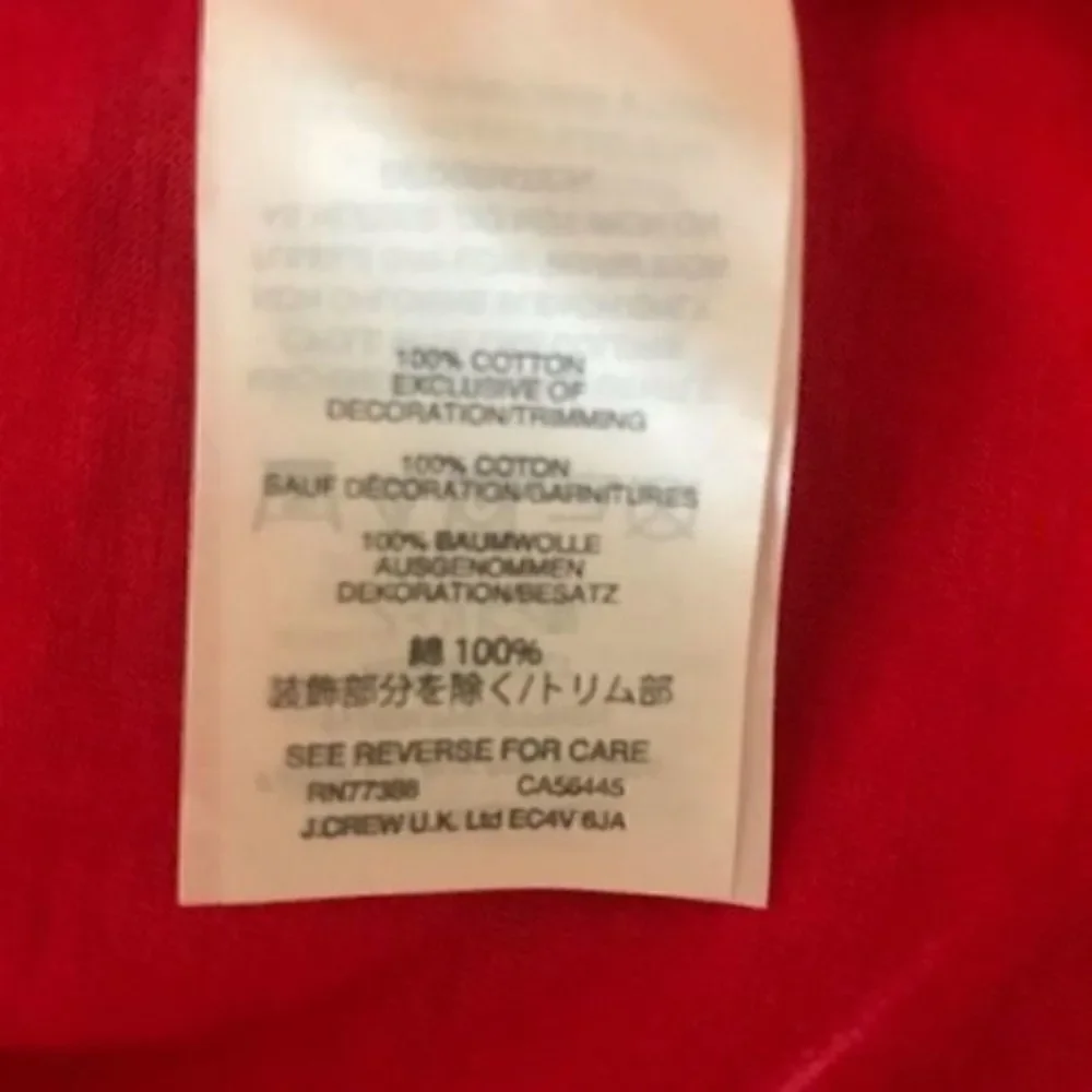J. CREW Tank Top. 100% Cotton.