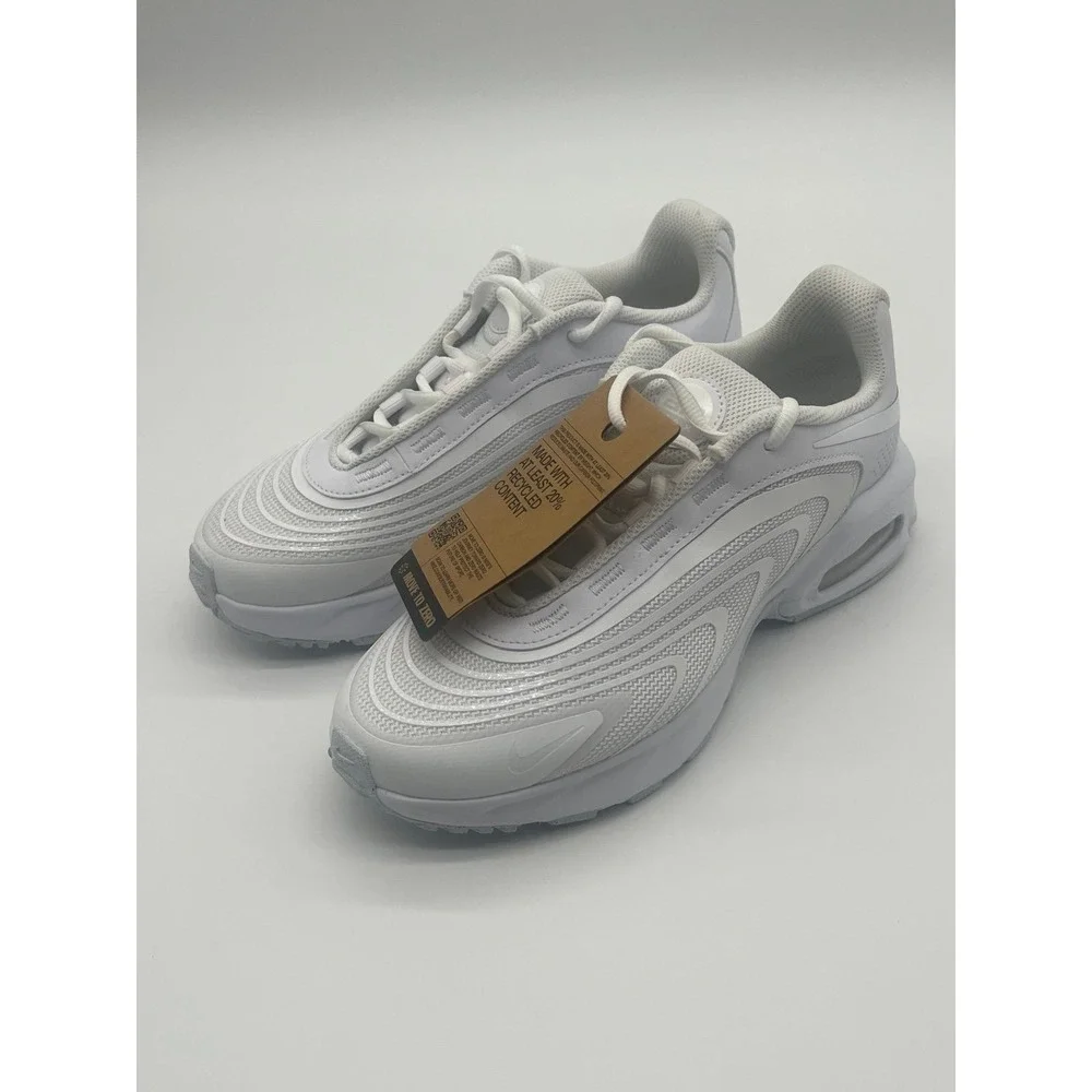 Nike Air Max Fire Triple White Womens 7.5