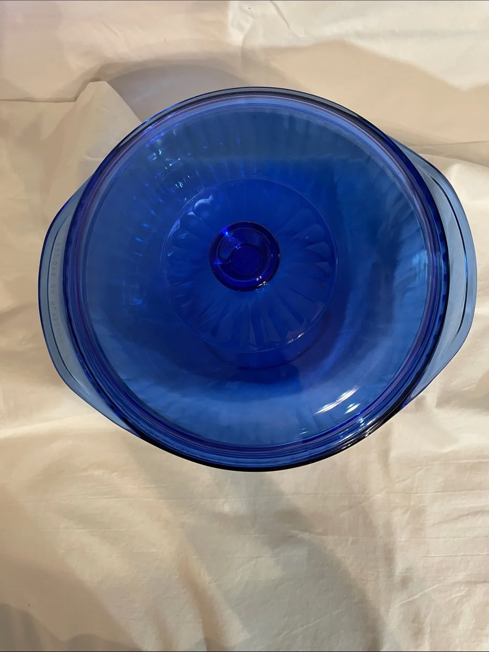 Pyrex deep cobalt