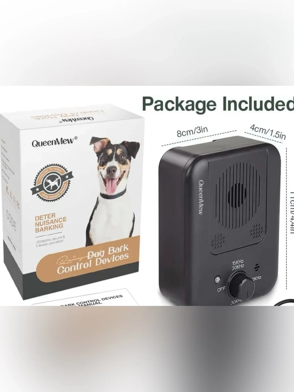 Queenmew ultrasonic dog