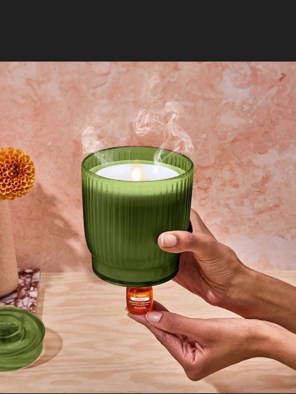 Lifelines flameless candle