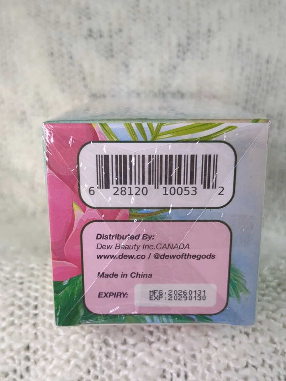 Dew of the Gods Maui Glaze Dragon Fruit Facial Cleanser, 150ml/5.07fl oz