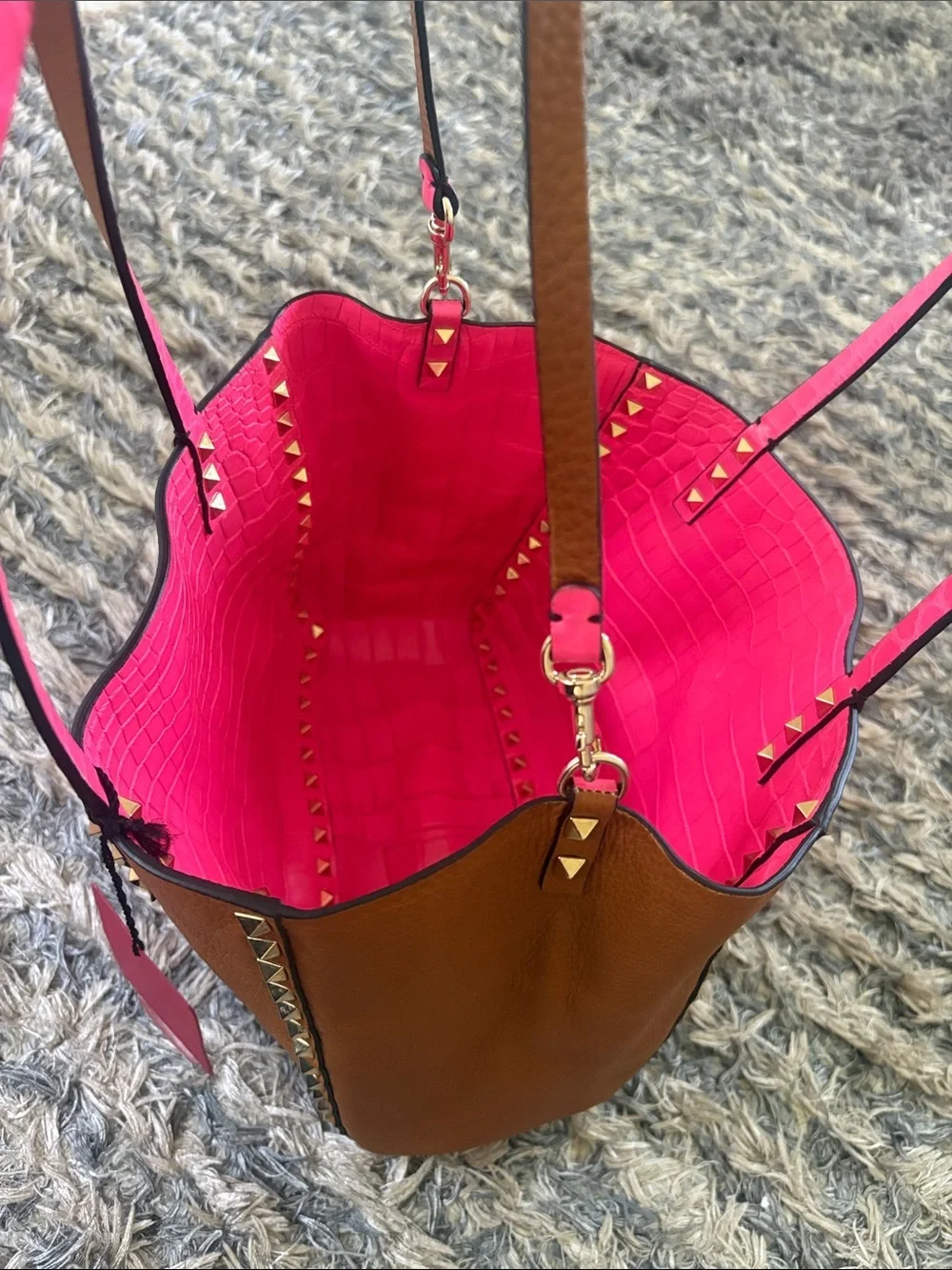 Valentino alligator skin