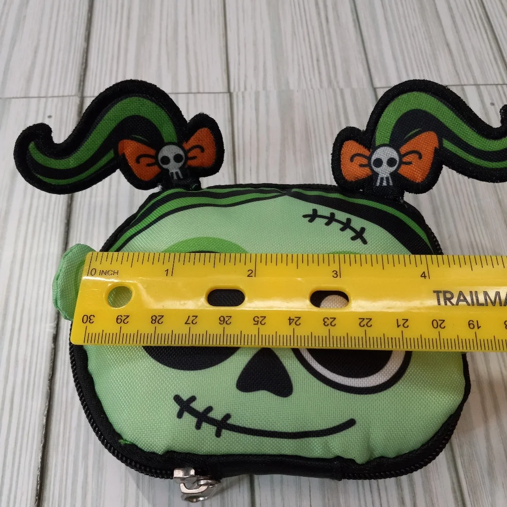 Justice Polka Dot Halloween Zombie Girl Trick Or Treat Foldable Compact Bag