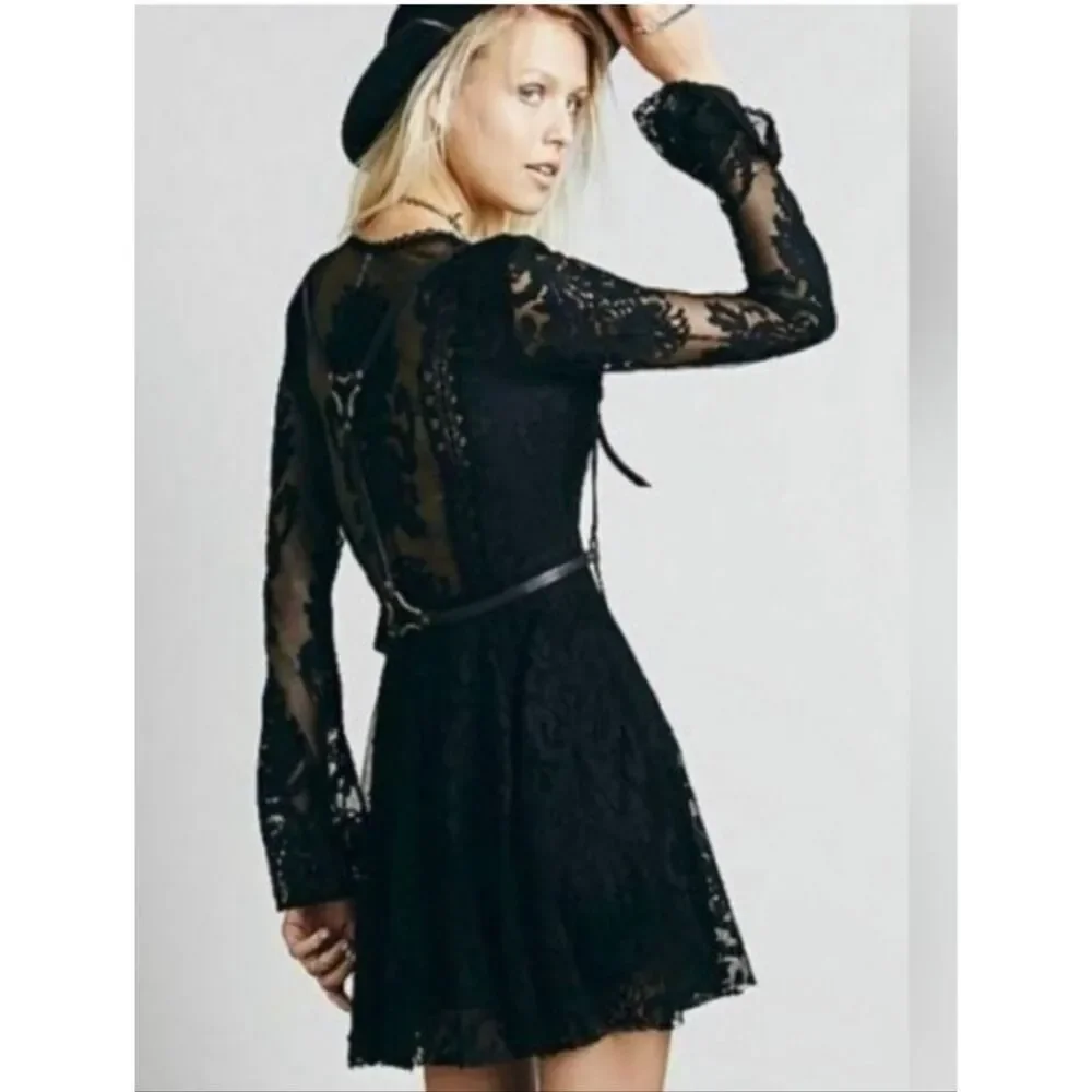 Free People elegant black