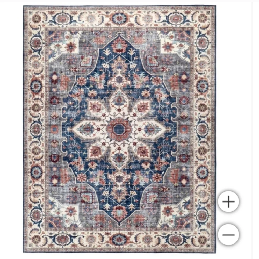 3’x 5'/ Wyatt & Ash Washable  Area Rug, Aliyah