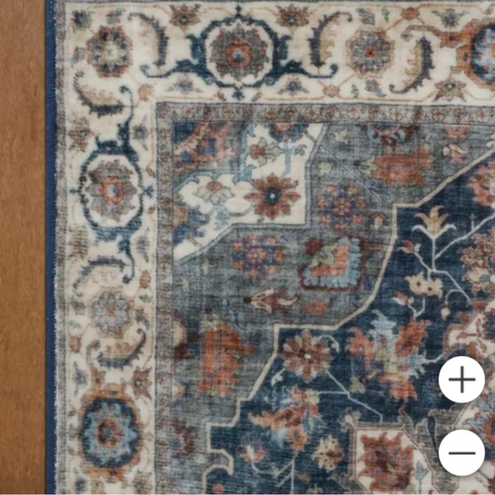 3’x 5'/ Wyatt & Ash Washable  Area Rug, Aliyah