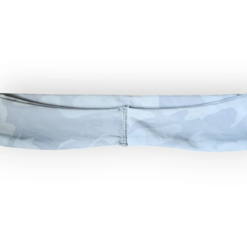 Lululemon Fly Away Tamer Headband Incognito Camo Alpine White Multi
