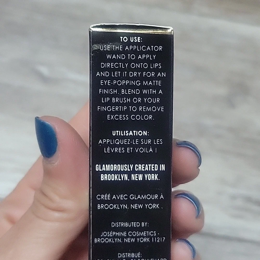NIB Josephine LIP/POWER The Bold Liquid Lipstick Meet Tiphanie