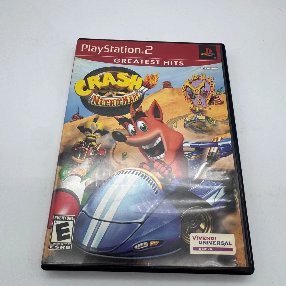 Crash Nitro Kart Sony‎ PlayStation 2 PS2 Greatest Hits CIB Complete With Manual