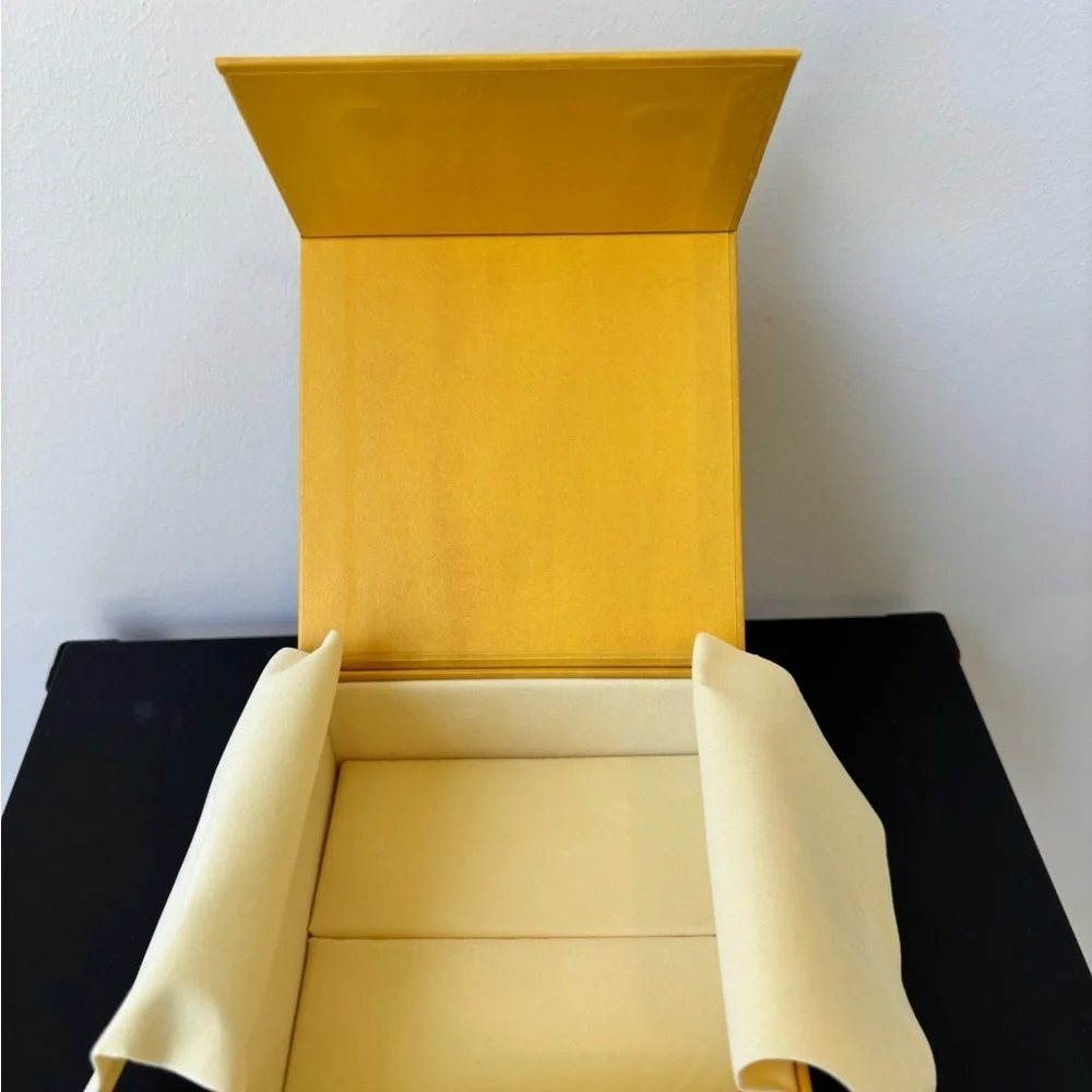 Fendi Yellow Jewelry Box