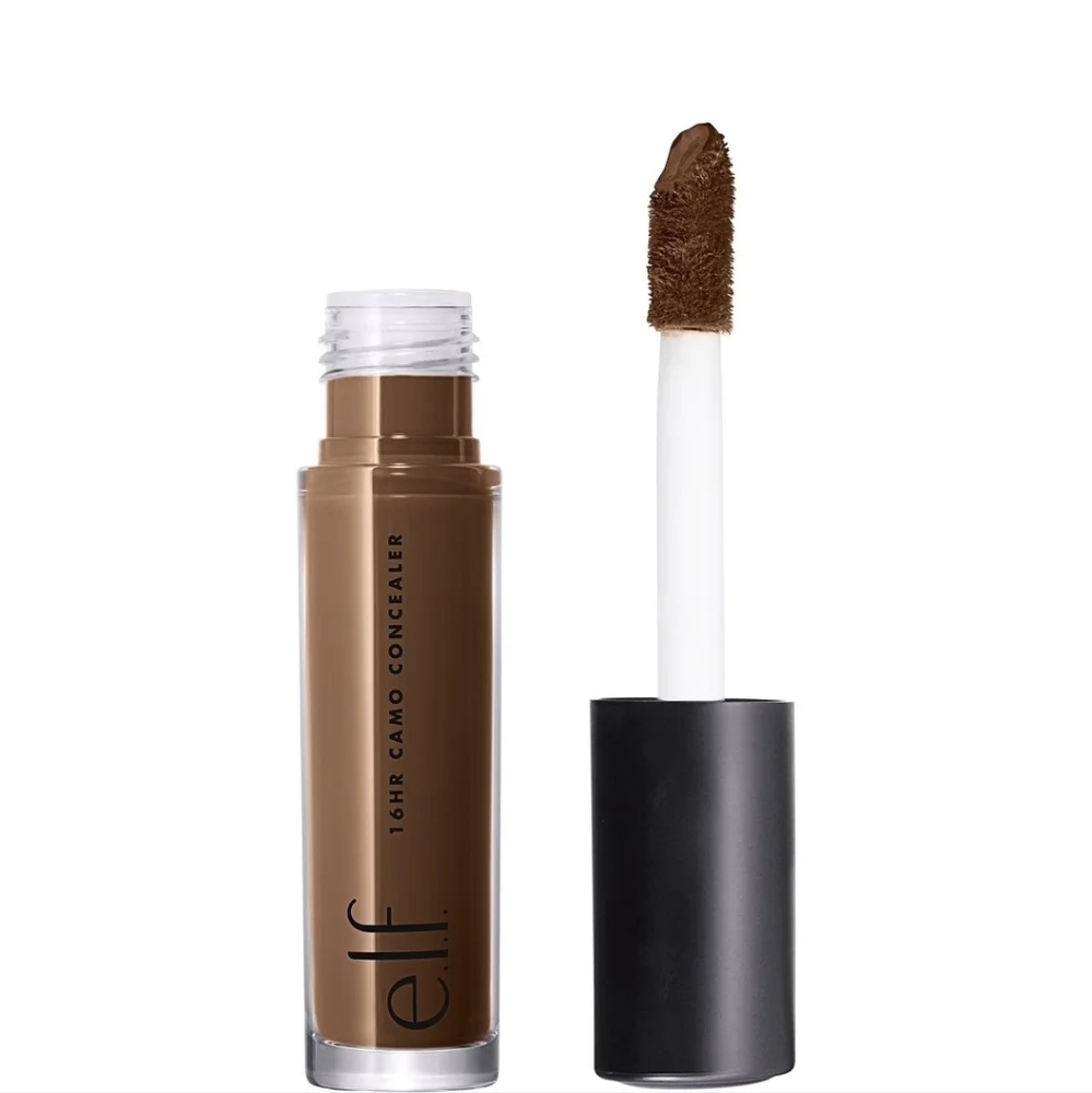 4 x Elf e.l.f. 16HR Camo Concealer, Rich Chocolate, 0.203 fl oz