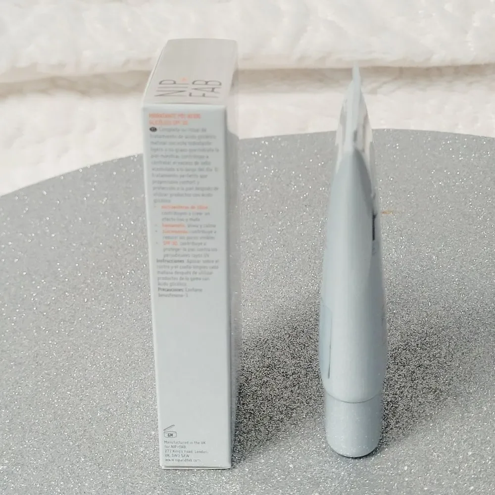 Nip + Fab Post Glycolic Fix Oil Free Moisturizer Face SPF 30 New Sealed Tube