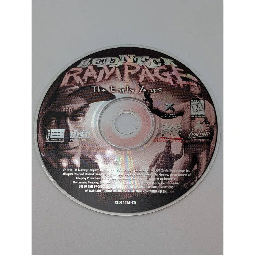 Redneck Rampage: The Early Years PC 1998 – Classic Shooter - FPS Disc Only