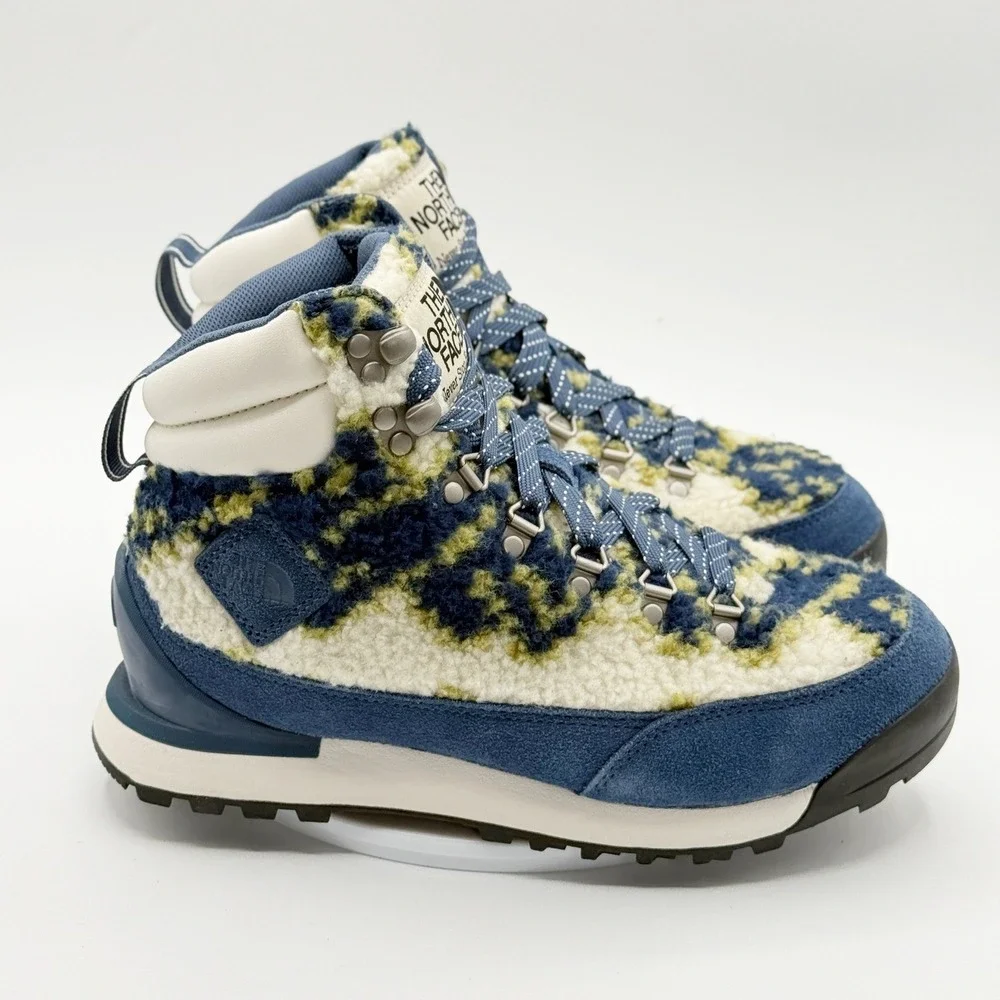 The North Face Womens Back To Berkeley IV High Pile Boot Size 8 Blue NEW