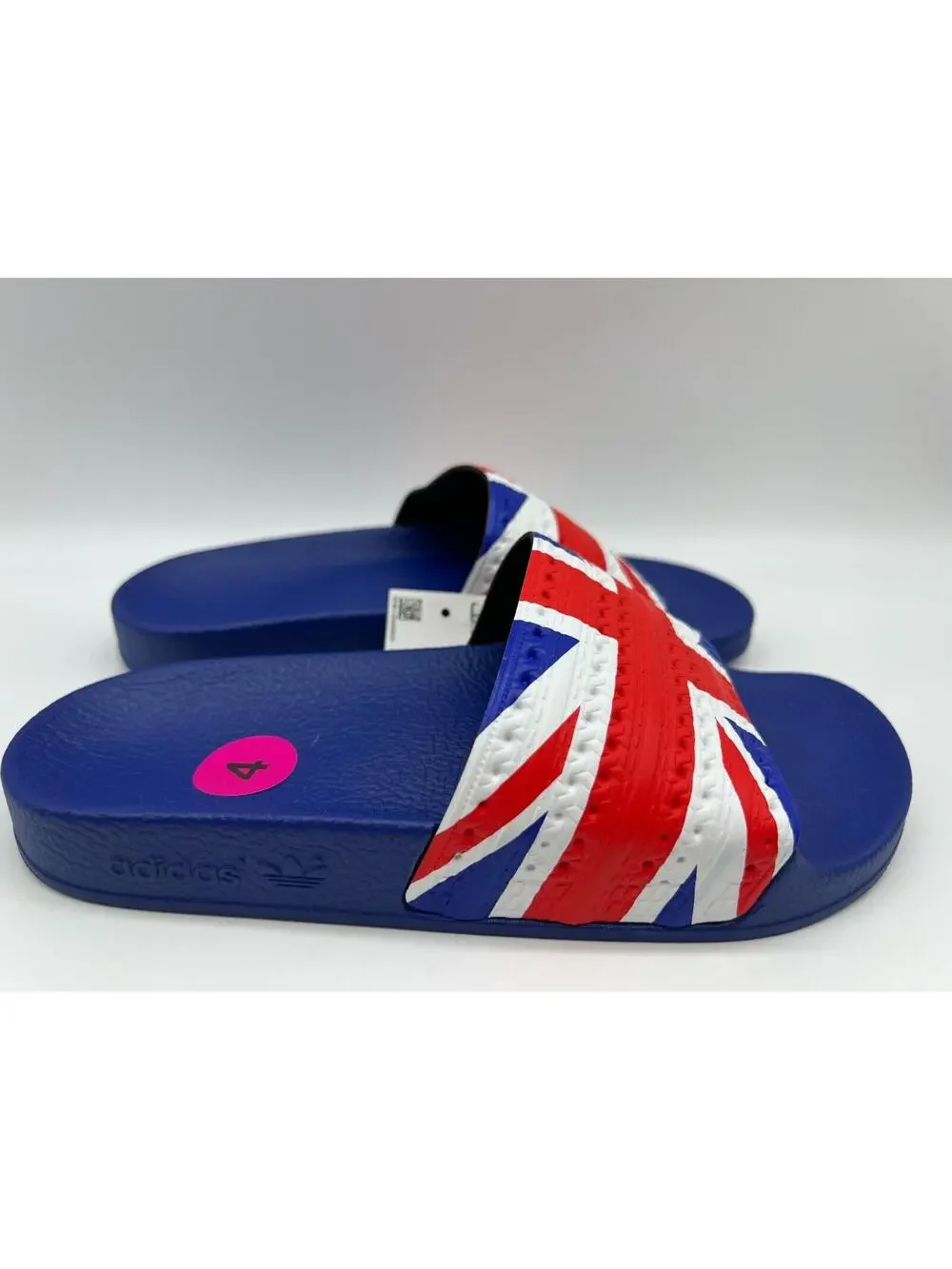 Adidas Originals Adilette Great Britain Slides G55377 Men’s Size 4 NWT
