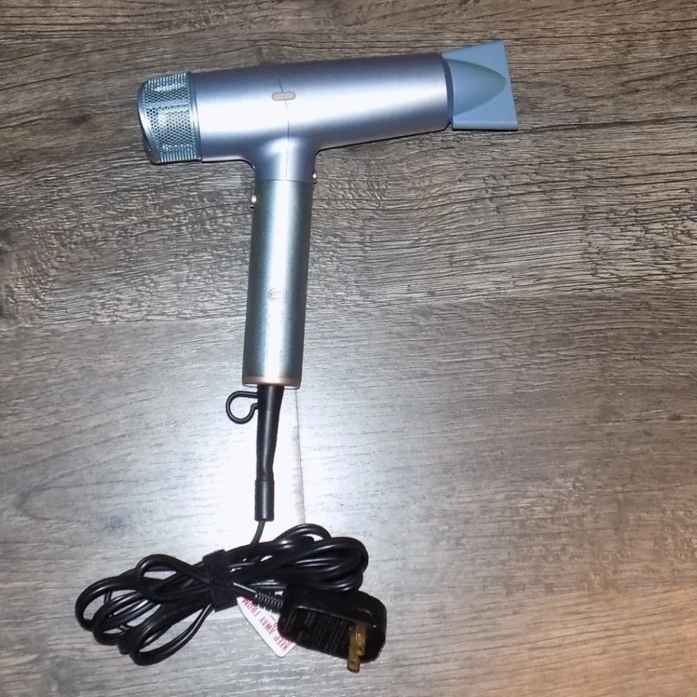 Conair InfinitiPro Digital Hair Dryer Unisex OS Blue Excellent Brushless Motor