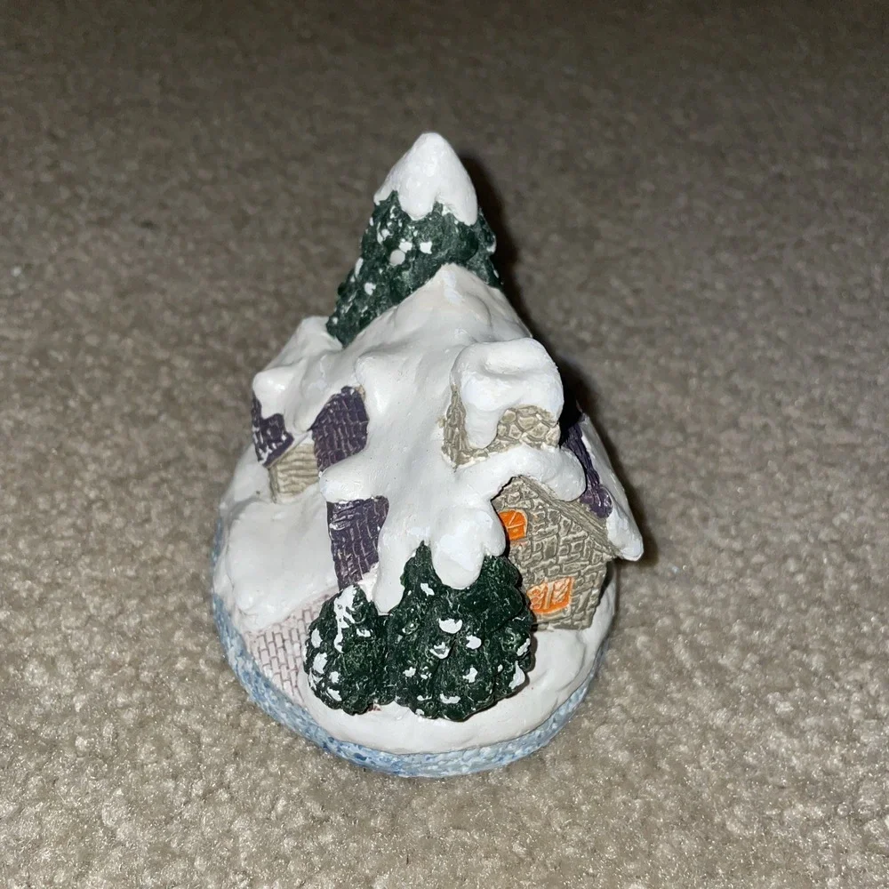 Christmas house miniature winter