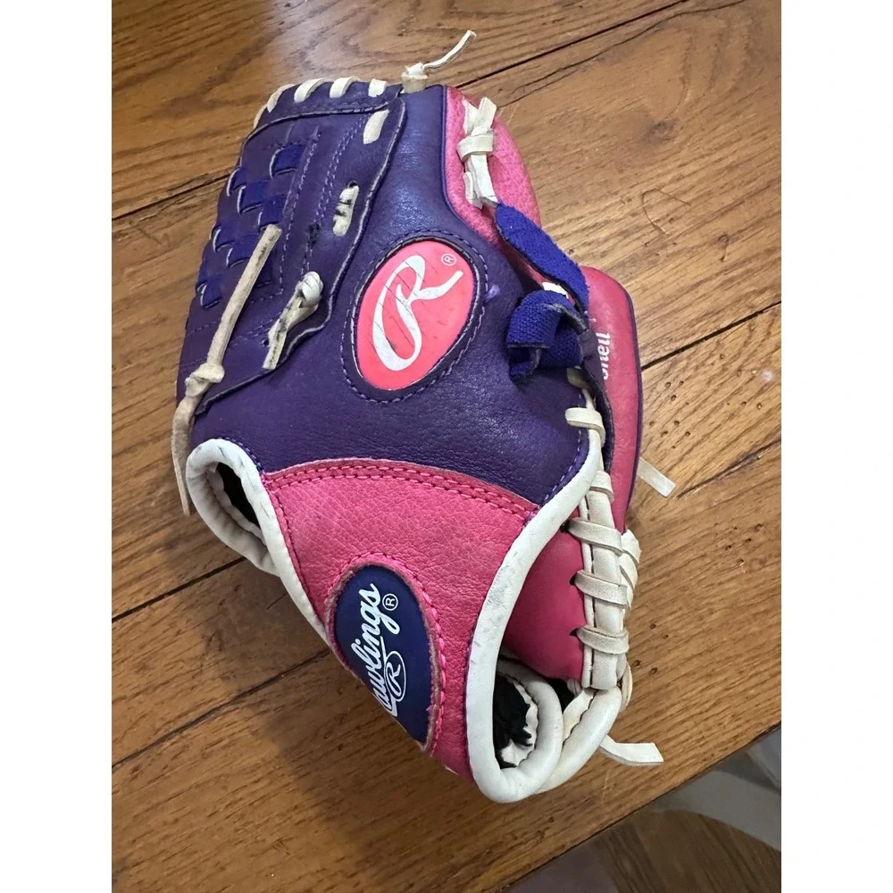rawlings 10in baseball/ tee ball‎ glive pink and purple