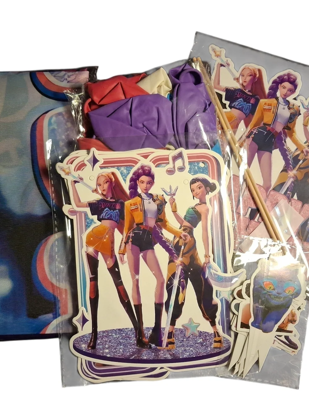 Birthday Party Decorations -  K Pop Demon Hunters Theme