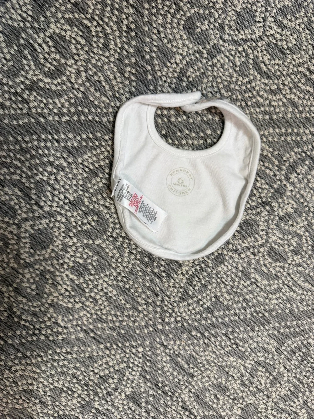 Burberry baby bib