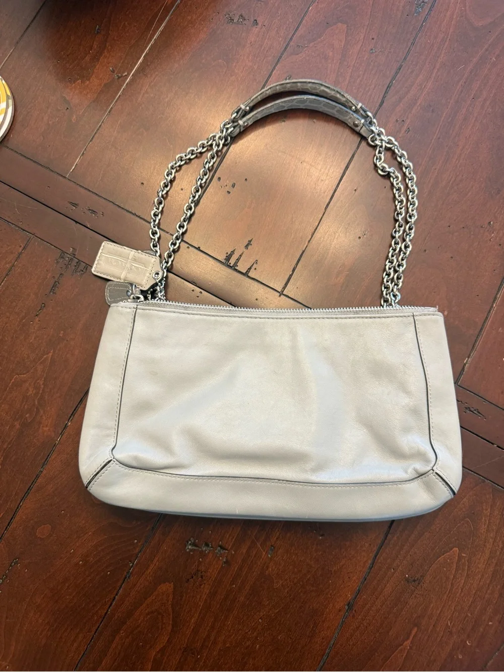 Coach y2k Kristin Willow leather snakeskin shoulder bag Used!