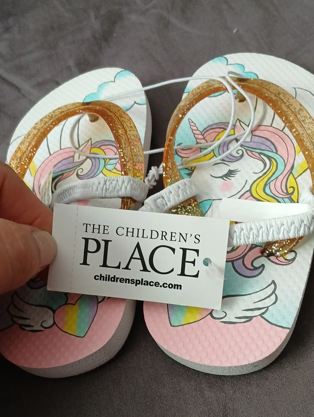 The Children's Place Toddler Girl Flip Flop Lot