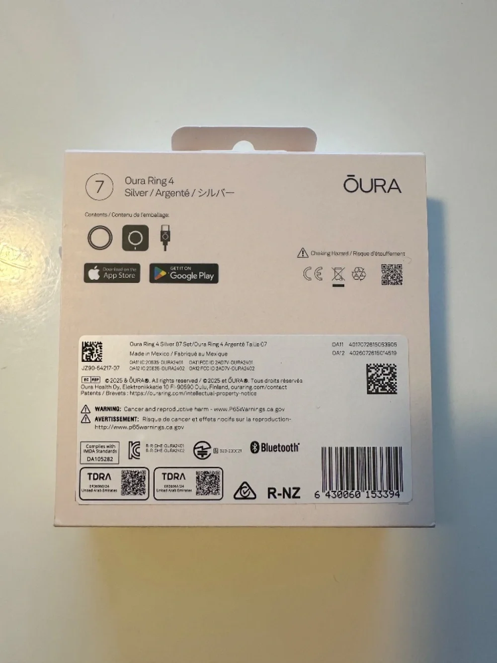 Oura may apple decided
