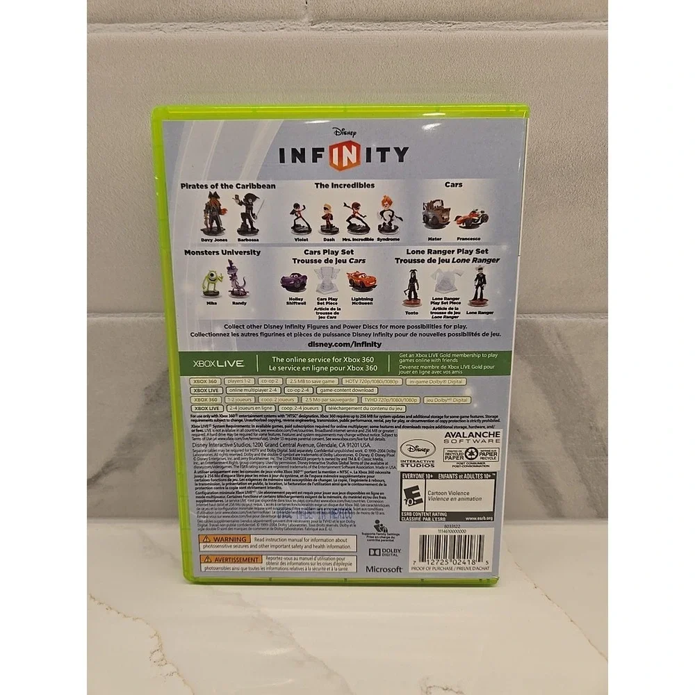 Disney Infinity (Microsoft Xbox 360, 2013)