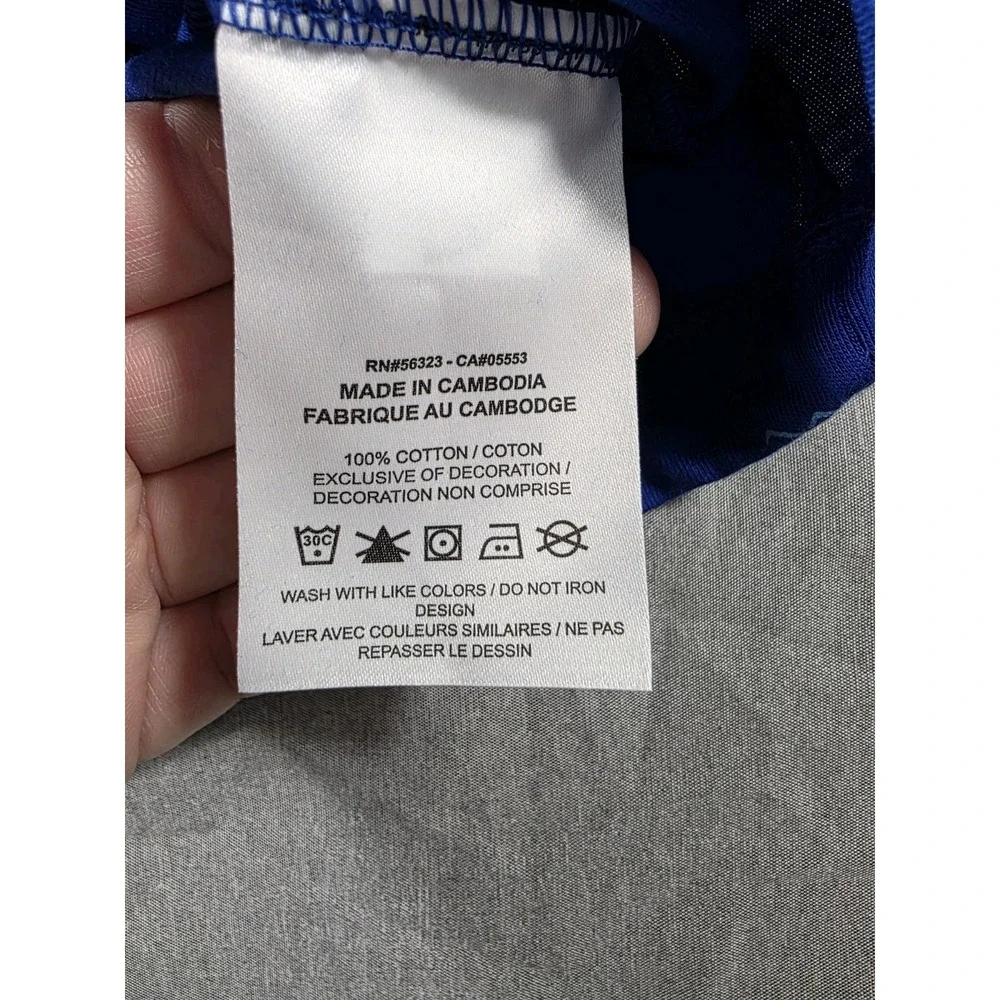 NWT Nike USA‎ Team Shirt Mens Medium Blue All Over Print Tank Top