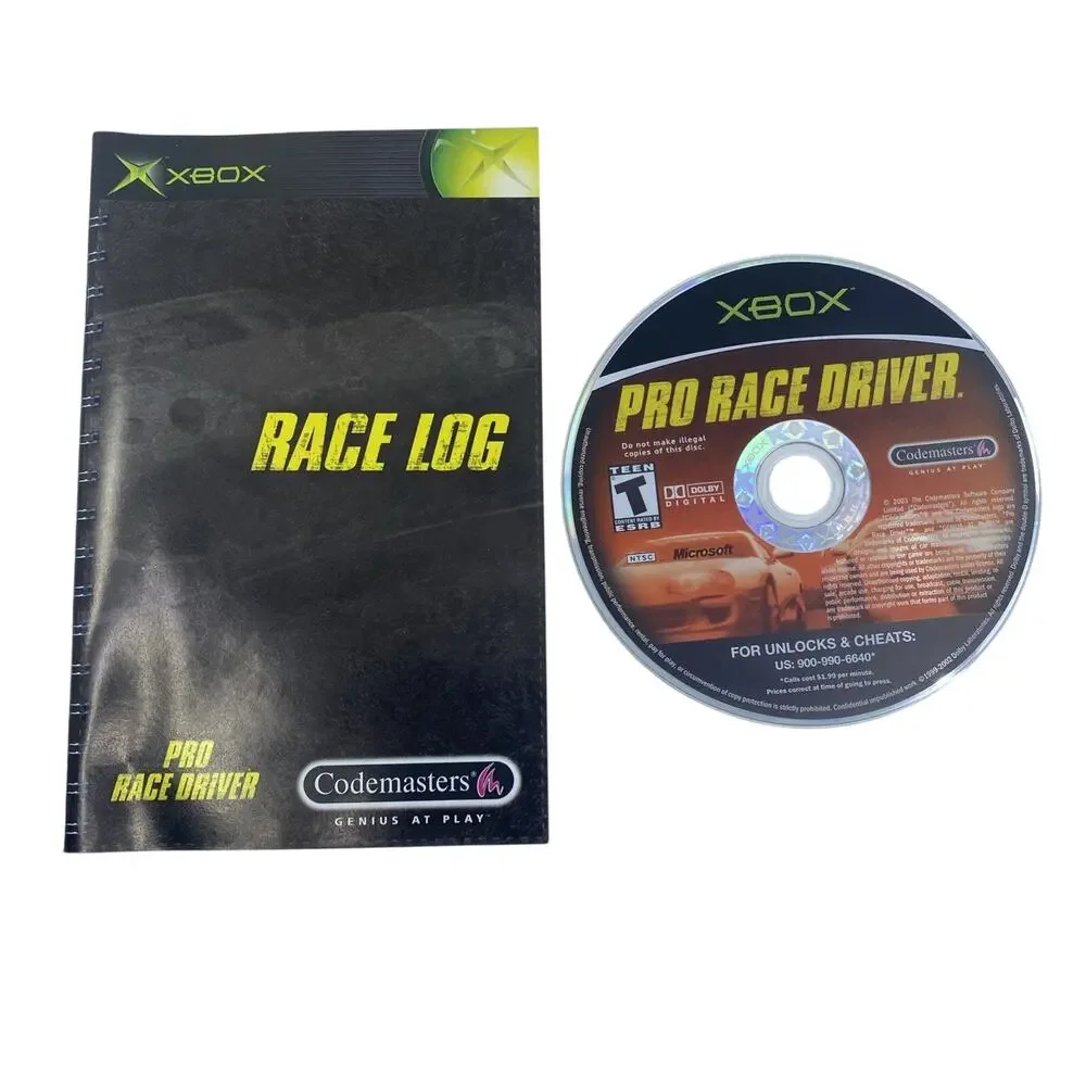 RalliSport Challenge 1 & 2 + Pro Race Driver Xbox All CIB Tested Bundle