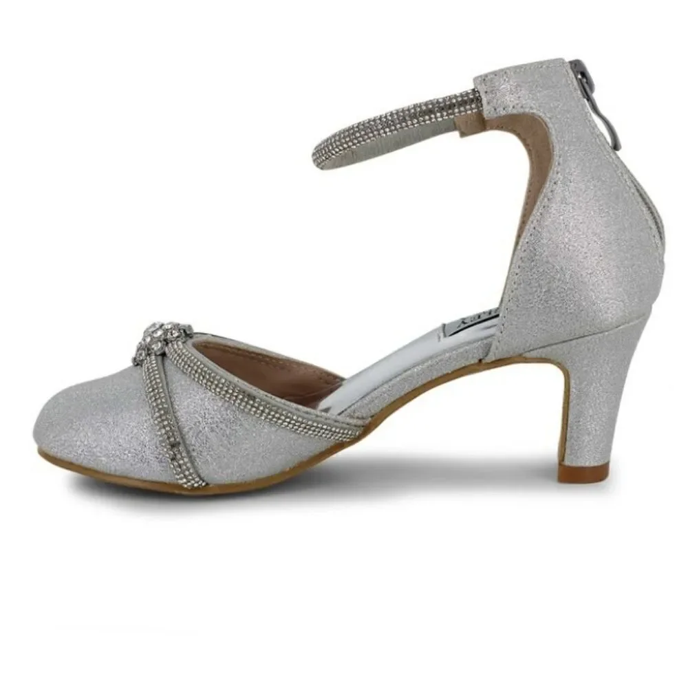 Badgley mischka girls size 2