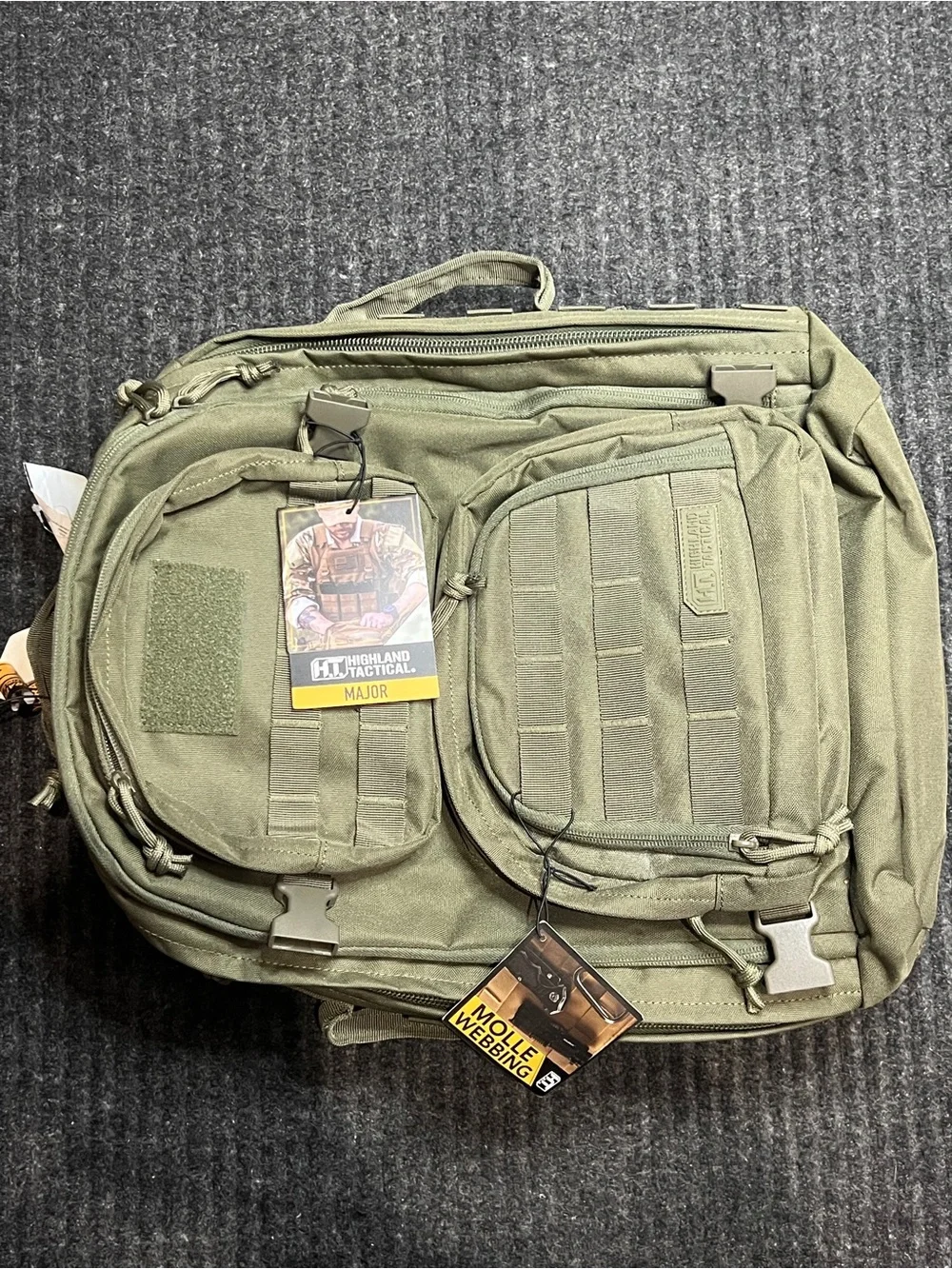 Highland Tactical use interior tags