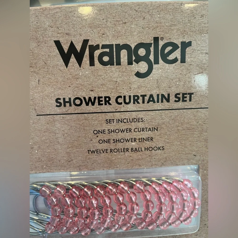 Wrangler shower curtain
