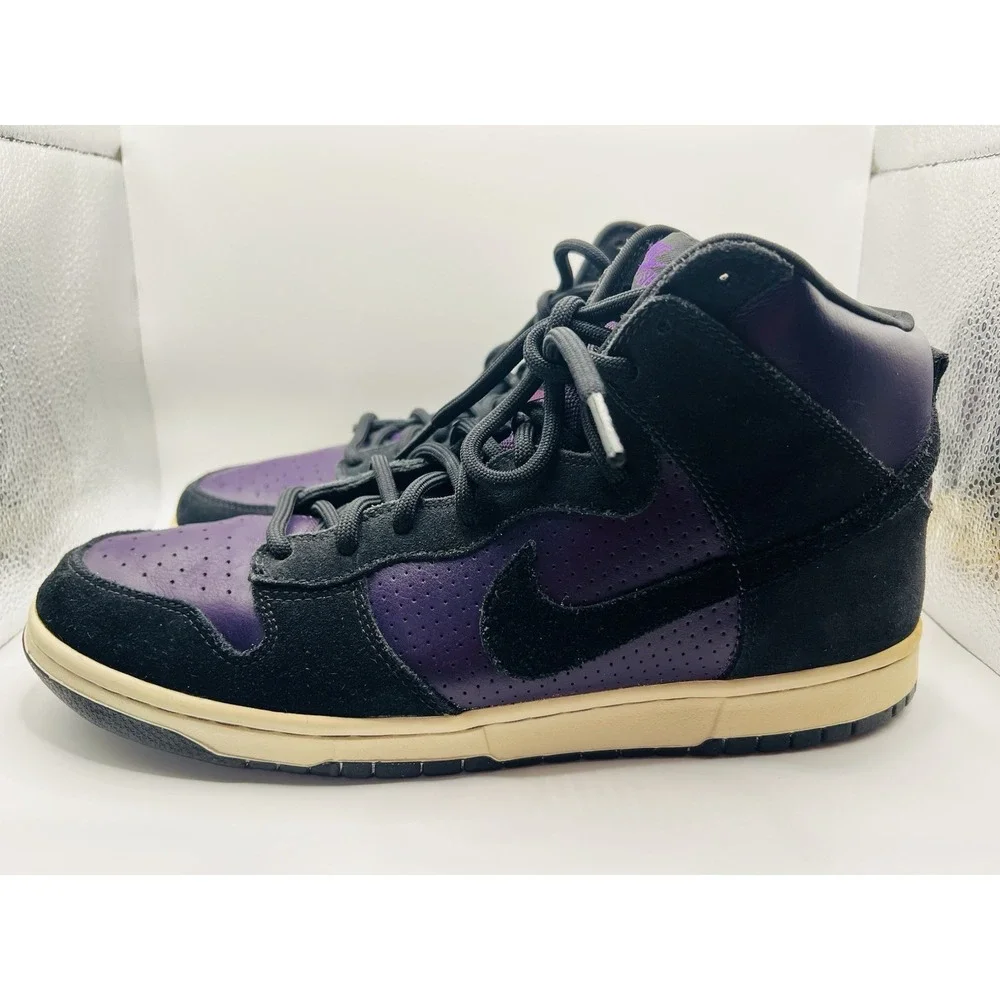 Nike Dunk High Pro‎ SB Grand Purple Black 2010 Sneakers Size 13 Shoes 305050-500