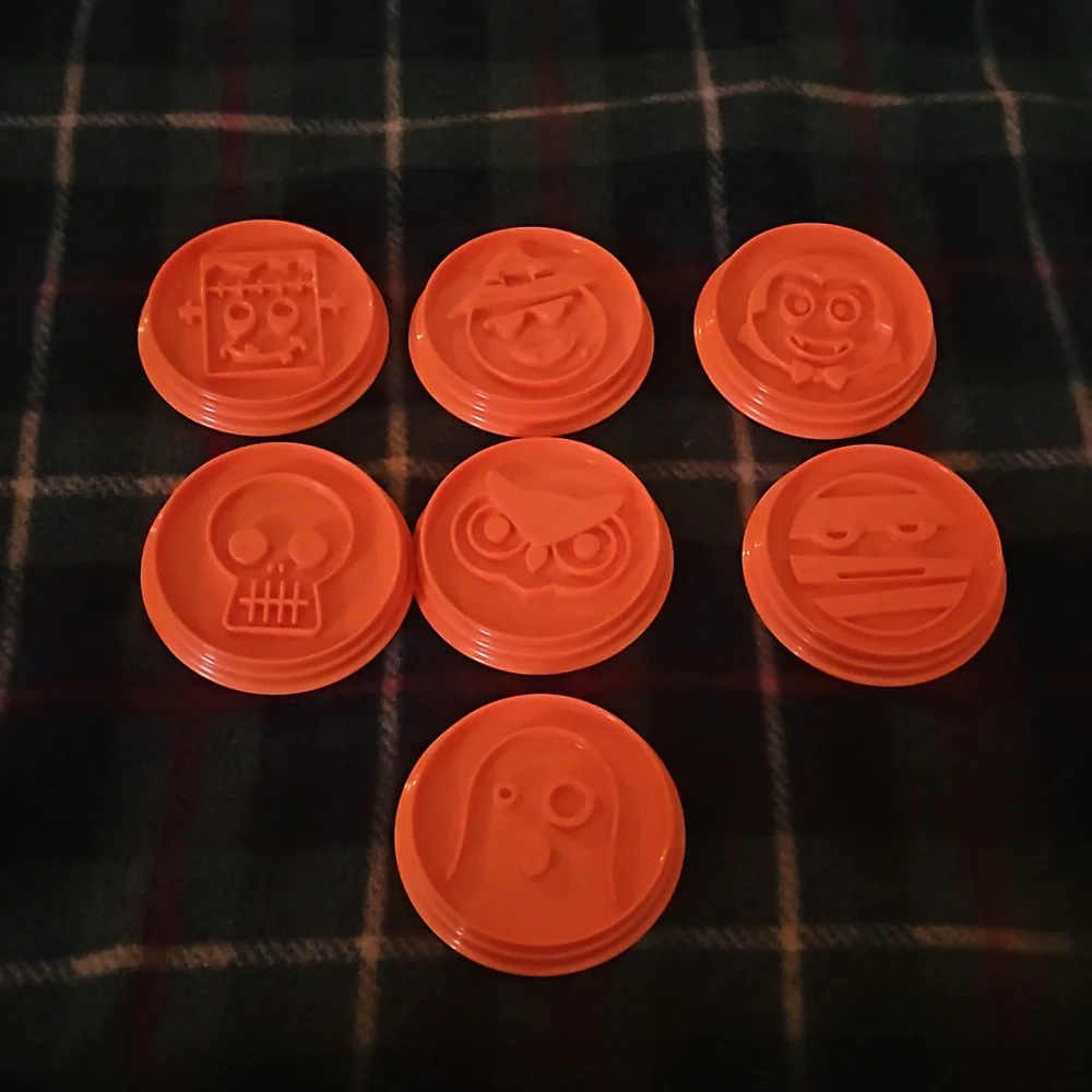 7 Piece Pampered Chef‎ Halloween Cookie Cutters