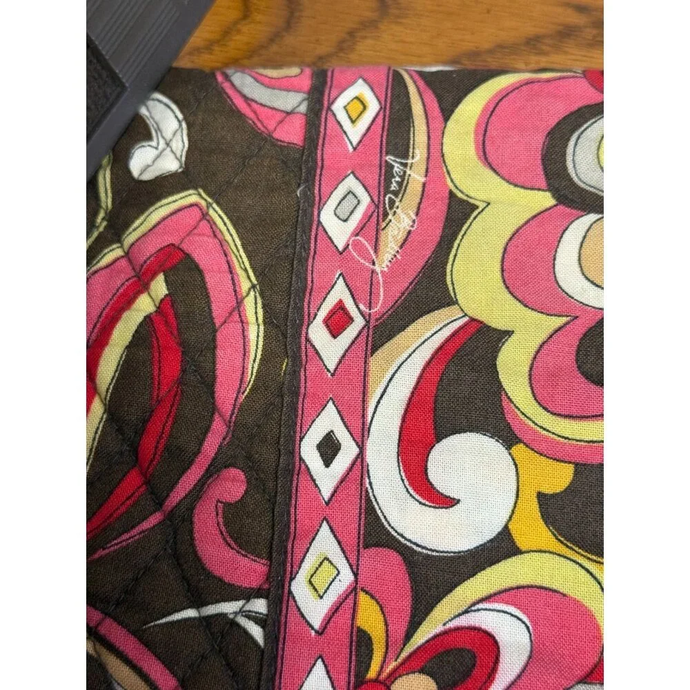 Vera Bradley Retired Puccini Fall Print Quilted‎ Messenger Bag