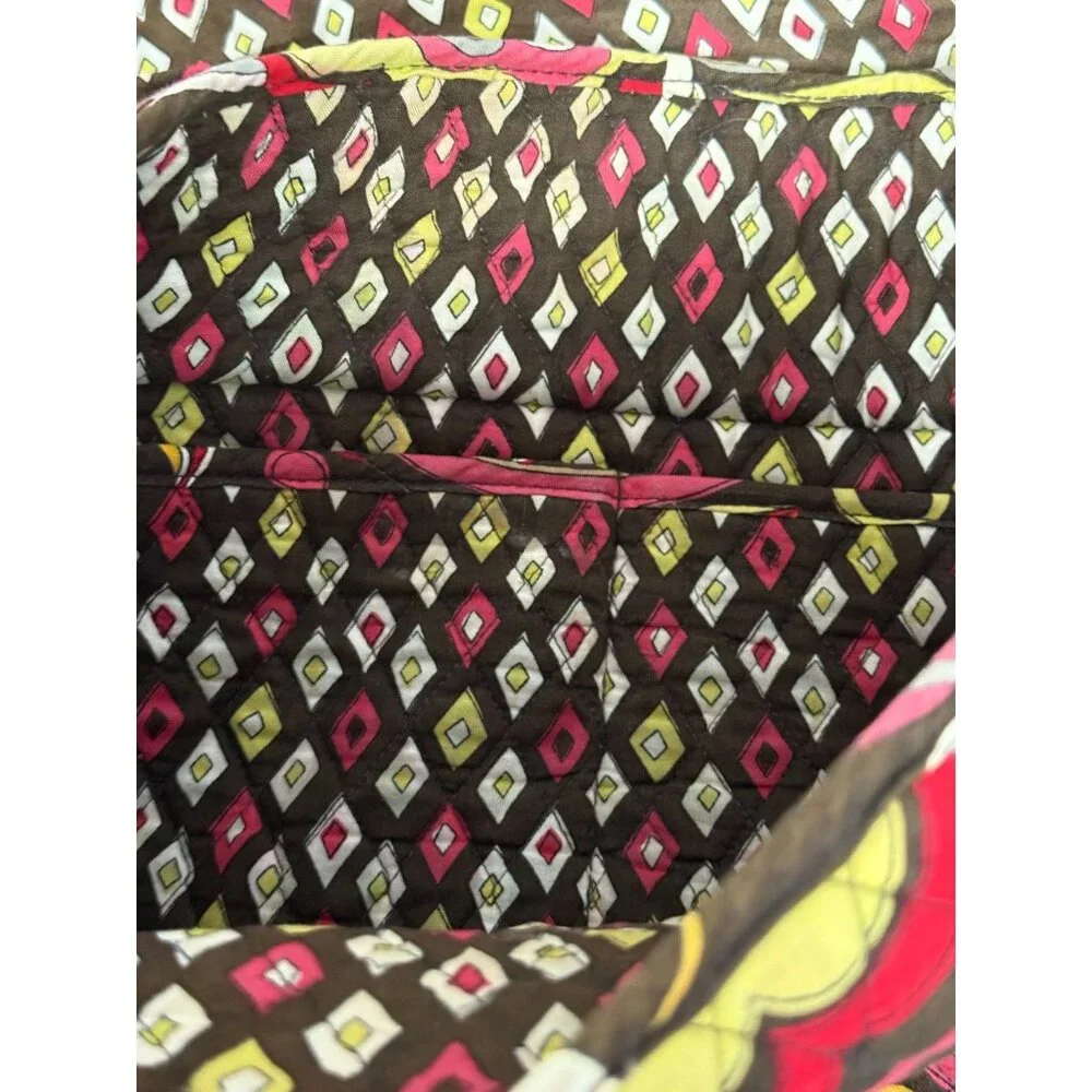 Vera Bradley Retired Puccini Fall Print Quilted‎ Messenger Bag