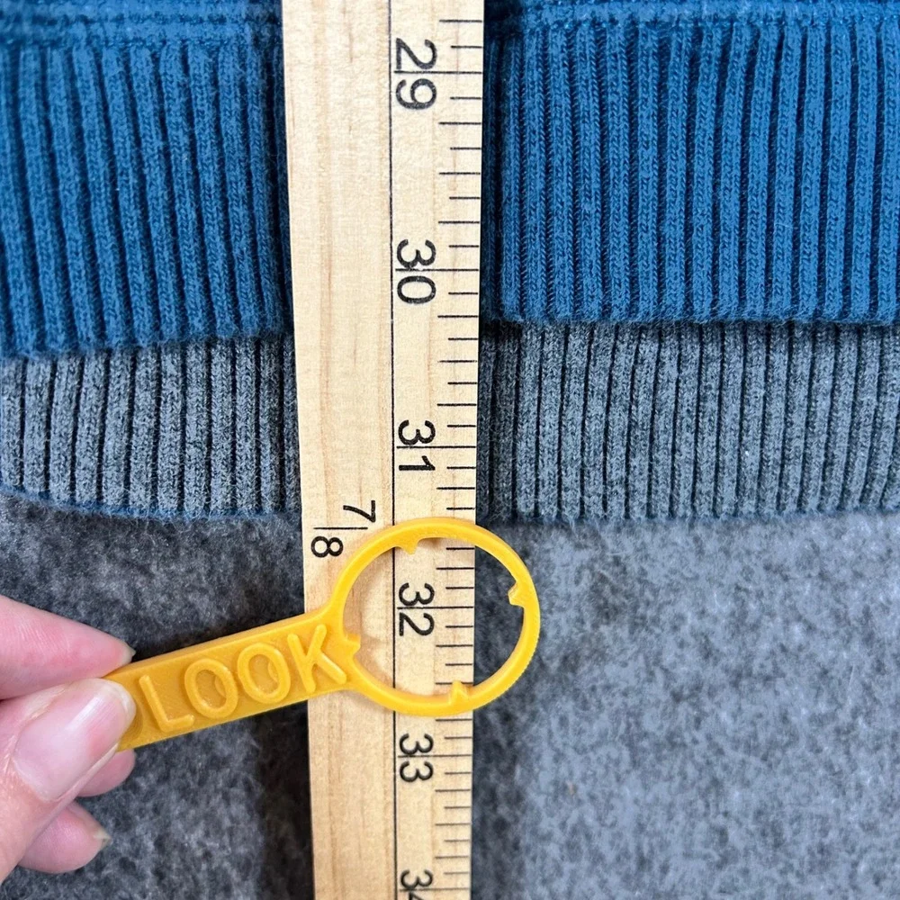 Tommy Bahama‎ Mens 2XL Quarter Zip Pullover Sweater Teal Blue Mock Neck Ribbed