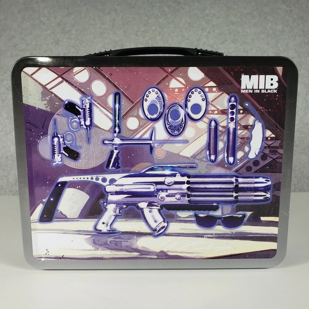 Men in Black MIB Frank the Pug Tin Lunch Box Movie Memorabilia Sci-Fi Collectibl