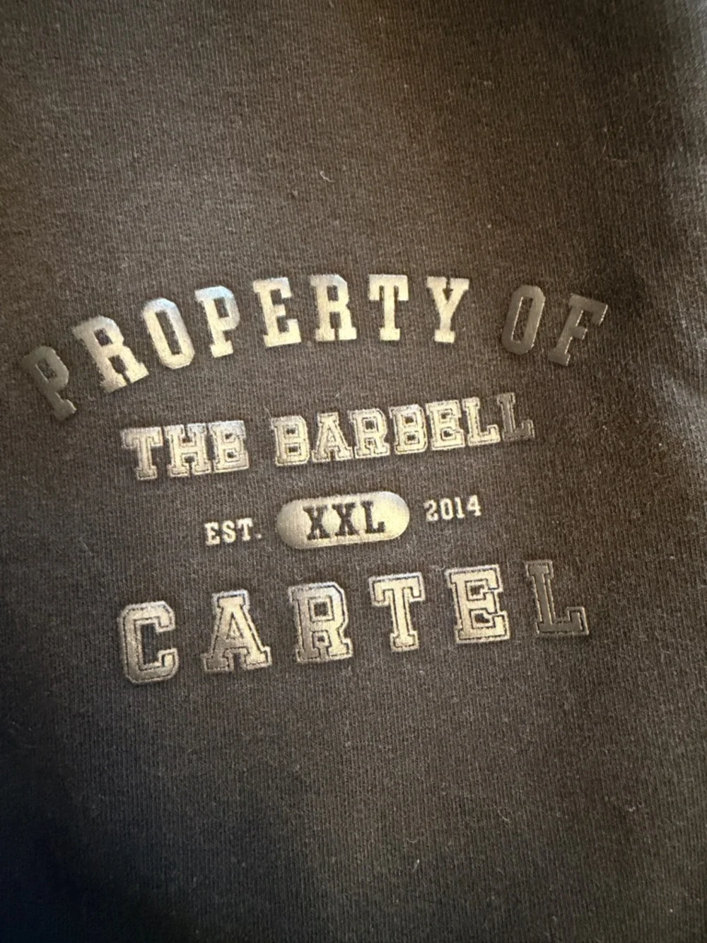 The Barbell Cartel black zip