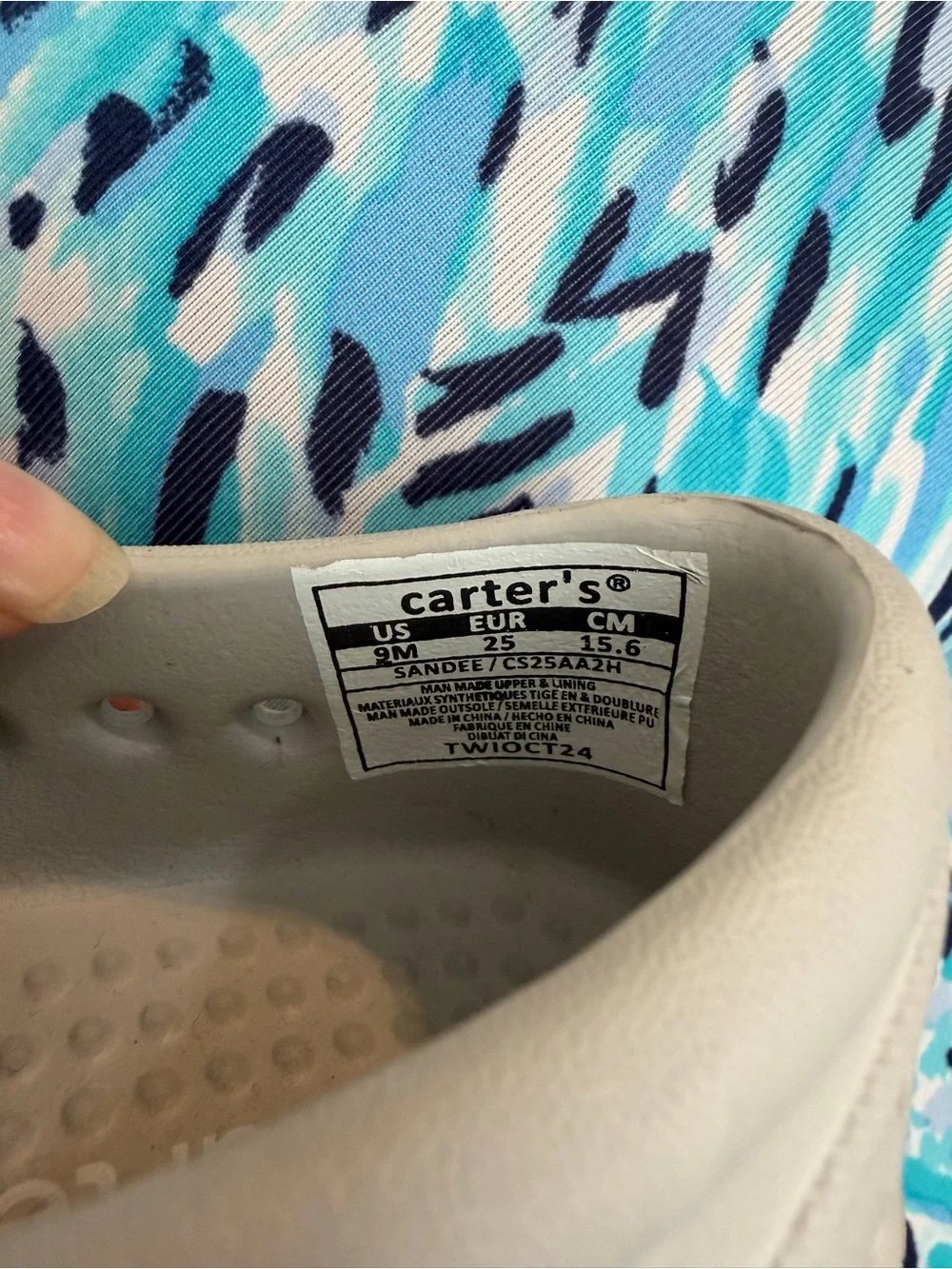 Carters kids size
