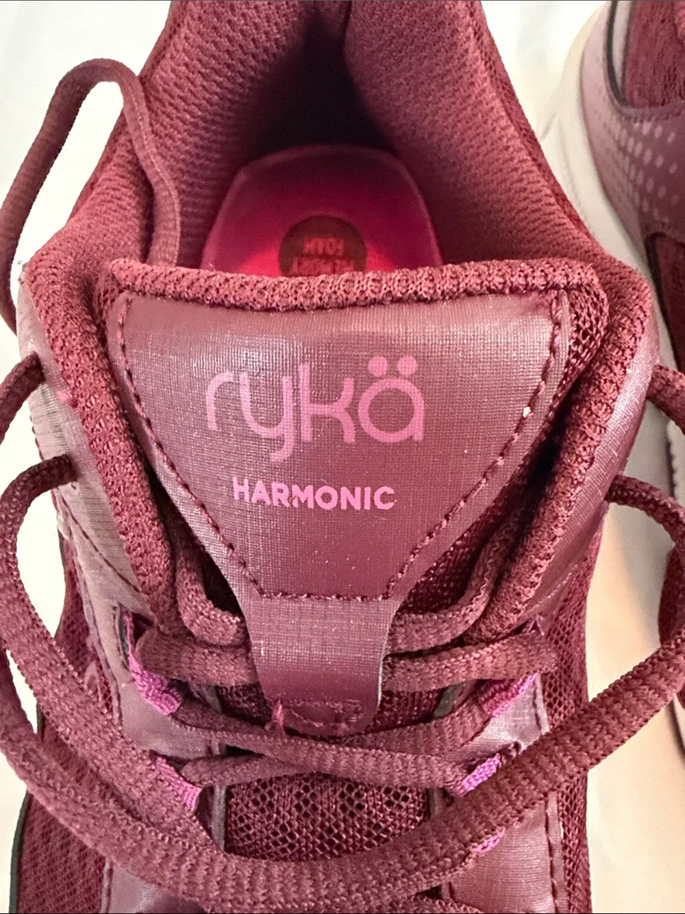 Ryka Womens Harmonic Leather Lifestyle Athletic and Training Shoes