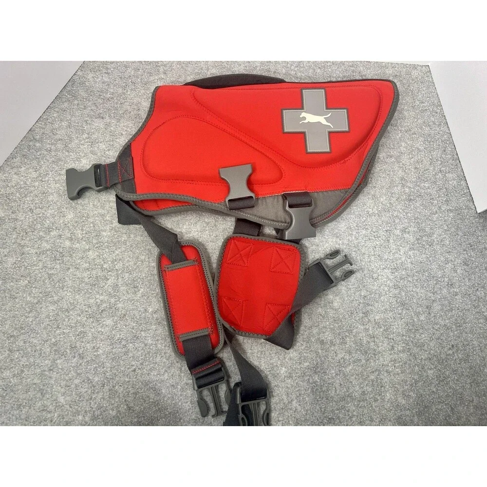 Top Paw Red Neoprene Pet Life Jacket Size X Large Dog 85-100 lbs
