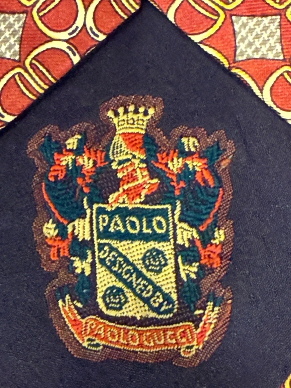 Paolo Gucci silk tie