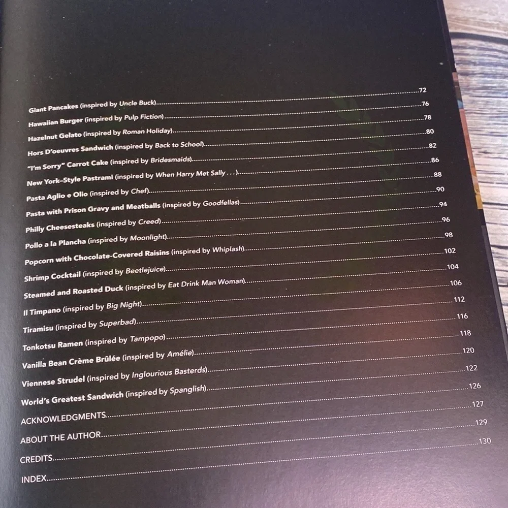 Eat What You Watch: A Cookbook for Movie Lovers Book by Andrew Rea