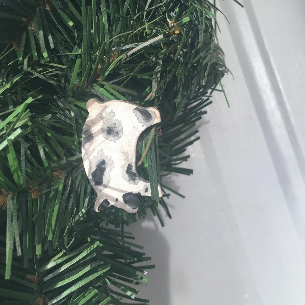 Handmade primitive evergreen