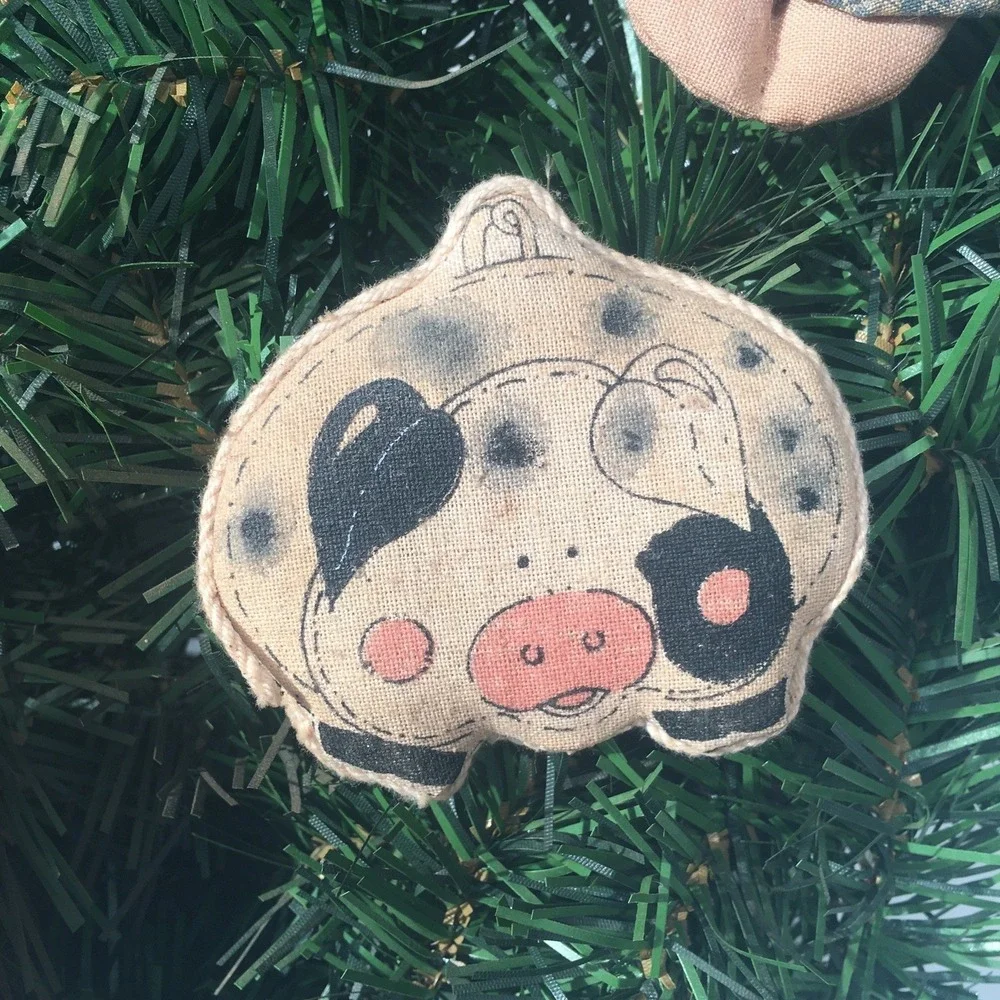 Handmade primitive evergreen