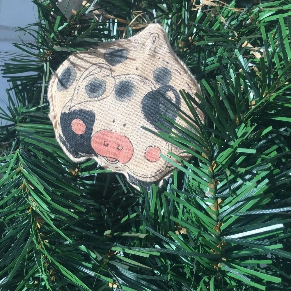 Handmade primitive evergreen