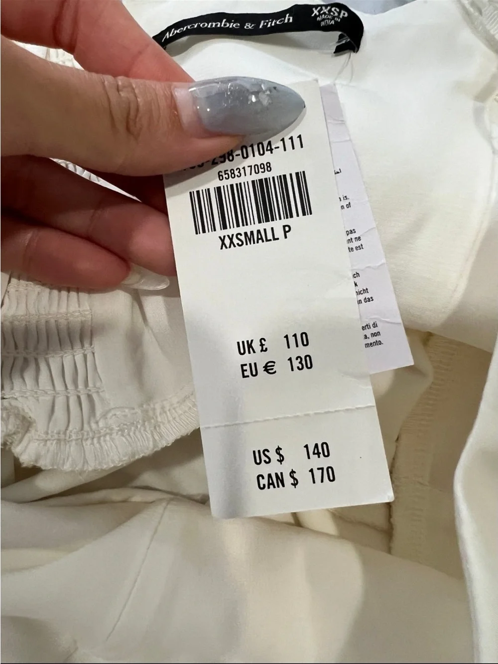 Abercrombie & Fitch lightweight maxi